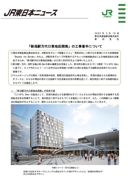 新潟駅万代口東地区開発