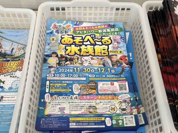 あそべ~る水族館 亀田 アピタ