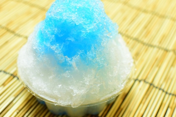 新潟市小須戸温泉健康センター 花の湯館 かき氷シャンプー