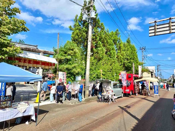 神明マルシェ・新発田豊年秋祭り