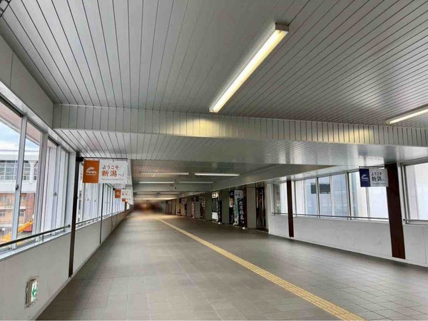 新潟駅 駅前広場 停電