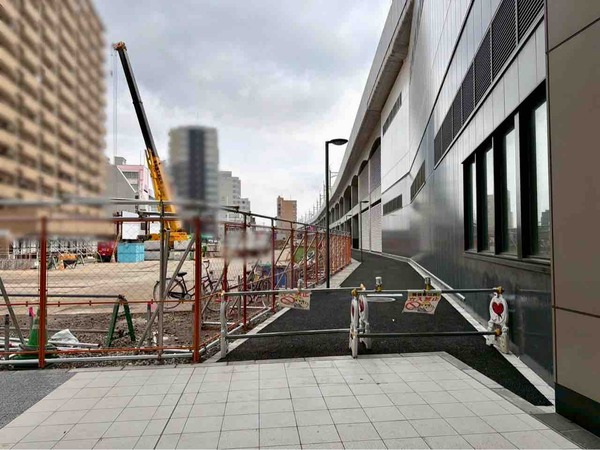 新潟駅 東側高架下