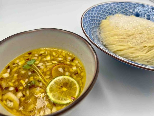 生ハムと魯山人つけ麺