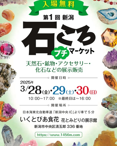 第1回 新潟石ころプチマーケット