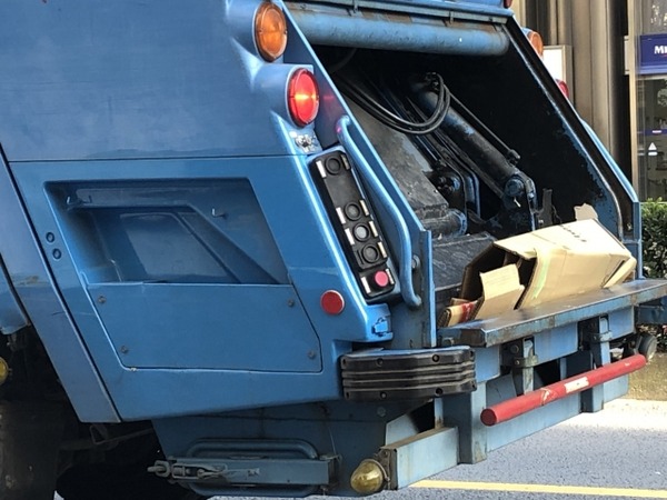 年末のごみ収集