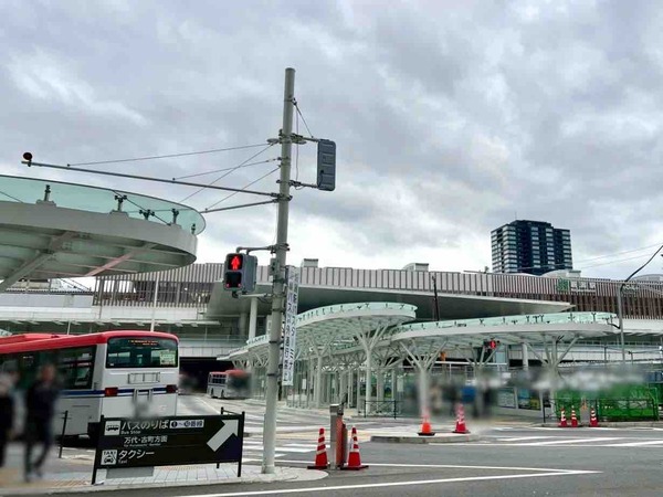 新潟駅 駅前広場 停電