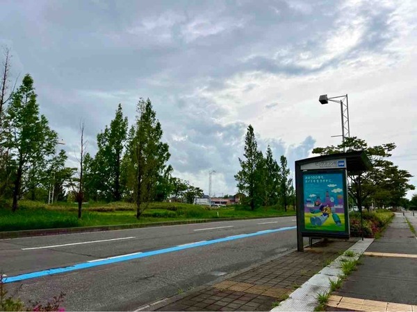 スポーツ公園前、ビッグスワン前バス停終日休止