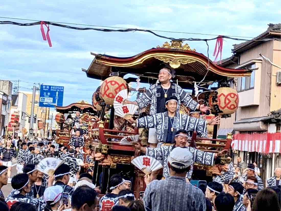 台輪の特別運行も！祝300周年！『城下町新発田まつり』の『新発田台輪300周年』開催！8月27日奉納台輪、29日帰り台輪。『新発田まつり』は8 ...