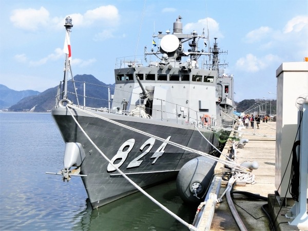 海上自衛隊ミサイル艇 はやぶさ 特別体験航海