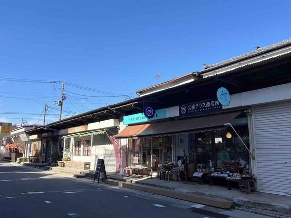 沼垂テラス商店街 朝市