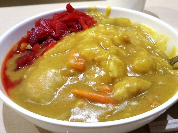 バスセンターのカレー