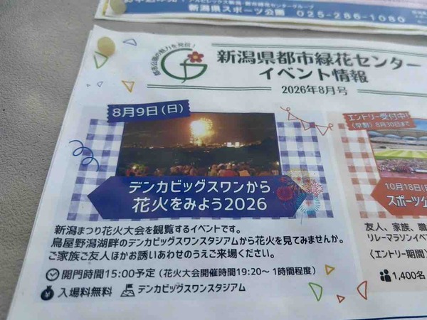 新潟まつり花火大会 観覧イベント
