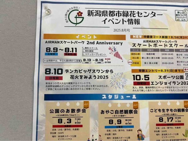 ビッグスワンから花火をみよう2025