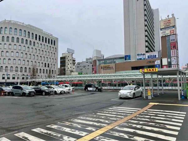 新潟駅タクシーのりば