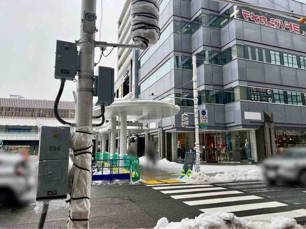 新潟駅前信号機