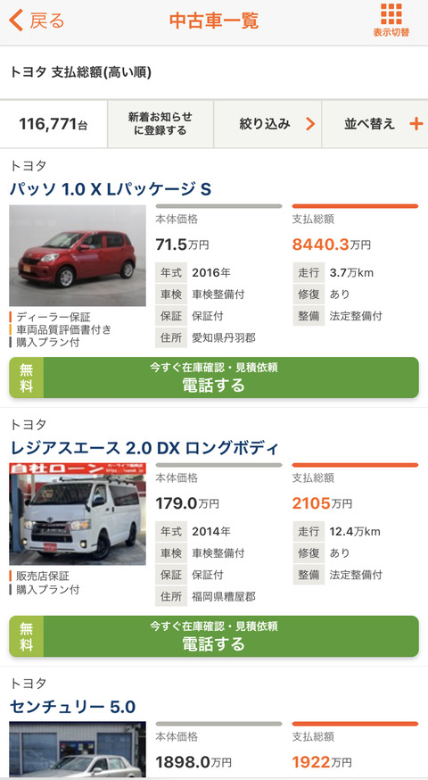 【朗報】トヨタの8400万円以上する車、中古市場に出るｗｗｗｗｗｗｗｗｗｗｗｗ