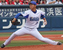270px-横浜DeNAベイスターズ投手の今永昇太。横浜スタジアムにて。