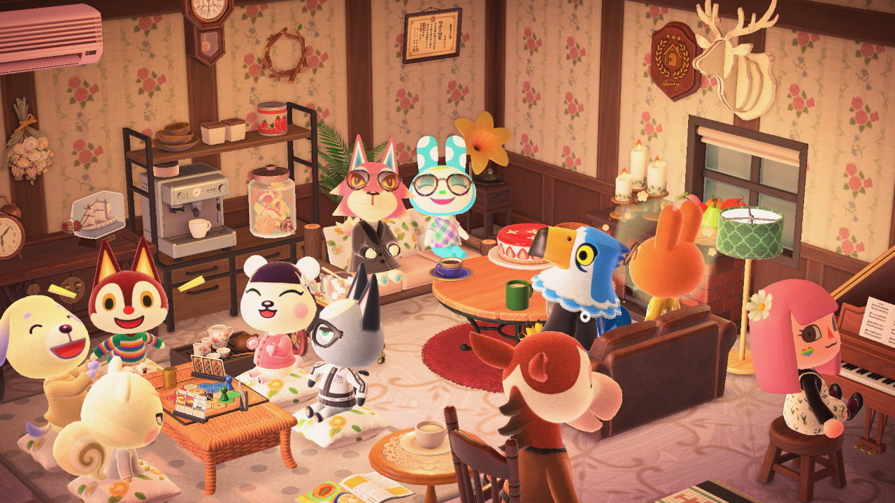 あつ森 パニーの島で部屋作り ブラウンに囲まれた暖かみのある部屋 あつ森日記