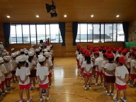 着替え ようちえんブログ 糸魚川幼稚園