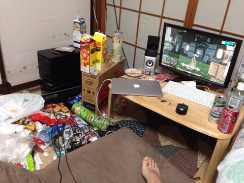 【画像】 パソコン周辺の片付けしなかった結果ｗｗｗｗｗｗｗ
