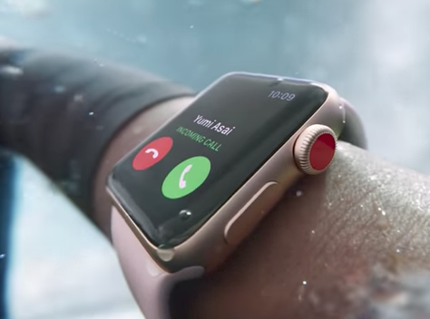 Apple Watch Series 3のバッテリーは18時間持つことが判明、LTE使用時の連続通話は約1時間に