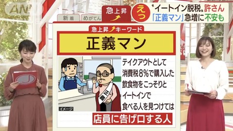 【悲報】軽減税率で現れた「正義マン」のイメージ画像が公開される