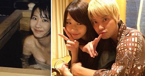 柏木由紀の彼氏手越裕也