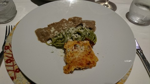 この航海中一番おいしかったパスタ