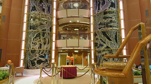 大きな船に乗った感