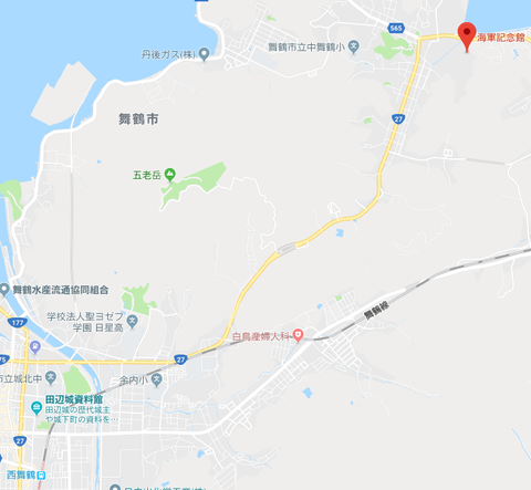 バスで15分ほど