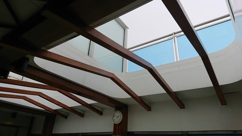 吹き抜けになってます