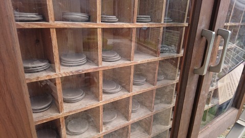 このお皿を通す。