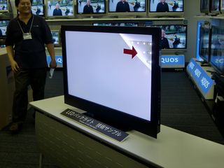 AQUOS LXシリーズに採用されたLEDバックライトのレイアウト