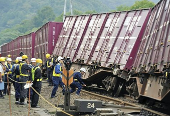 JR北海道 貨物列車脱線