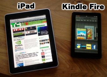 ipad and kindle fire