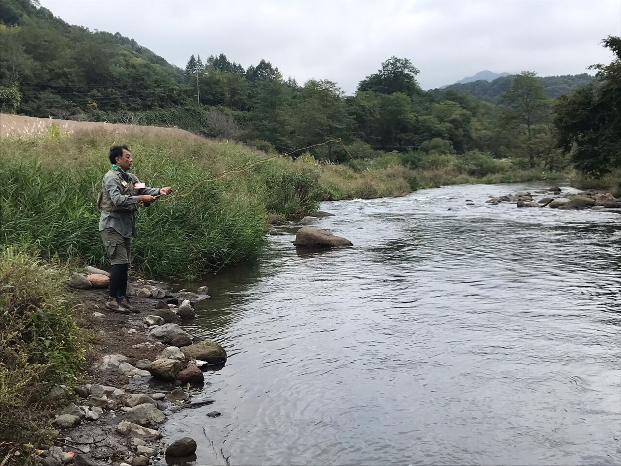 今年最後の渓流釣り 9月29日 金 Flyfishing Plus ヤマメ イワナの宝庫探し