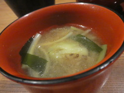 薄味お味噌汁