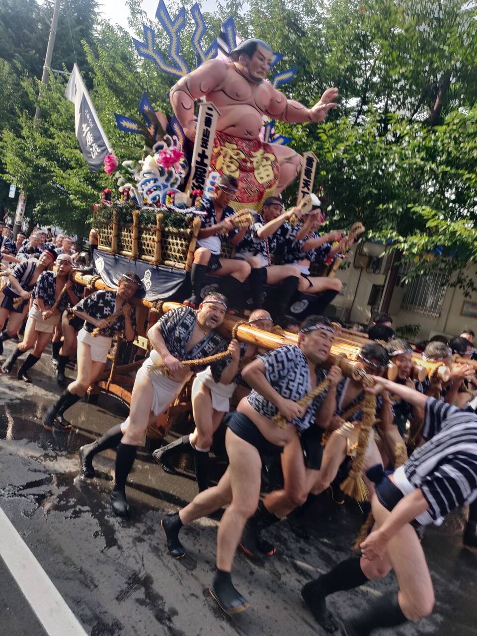 山笠祭 博多祇園山笠 : ivuki邸の東の玄関