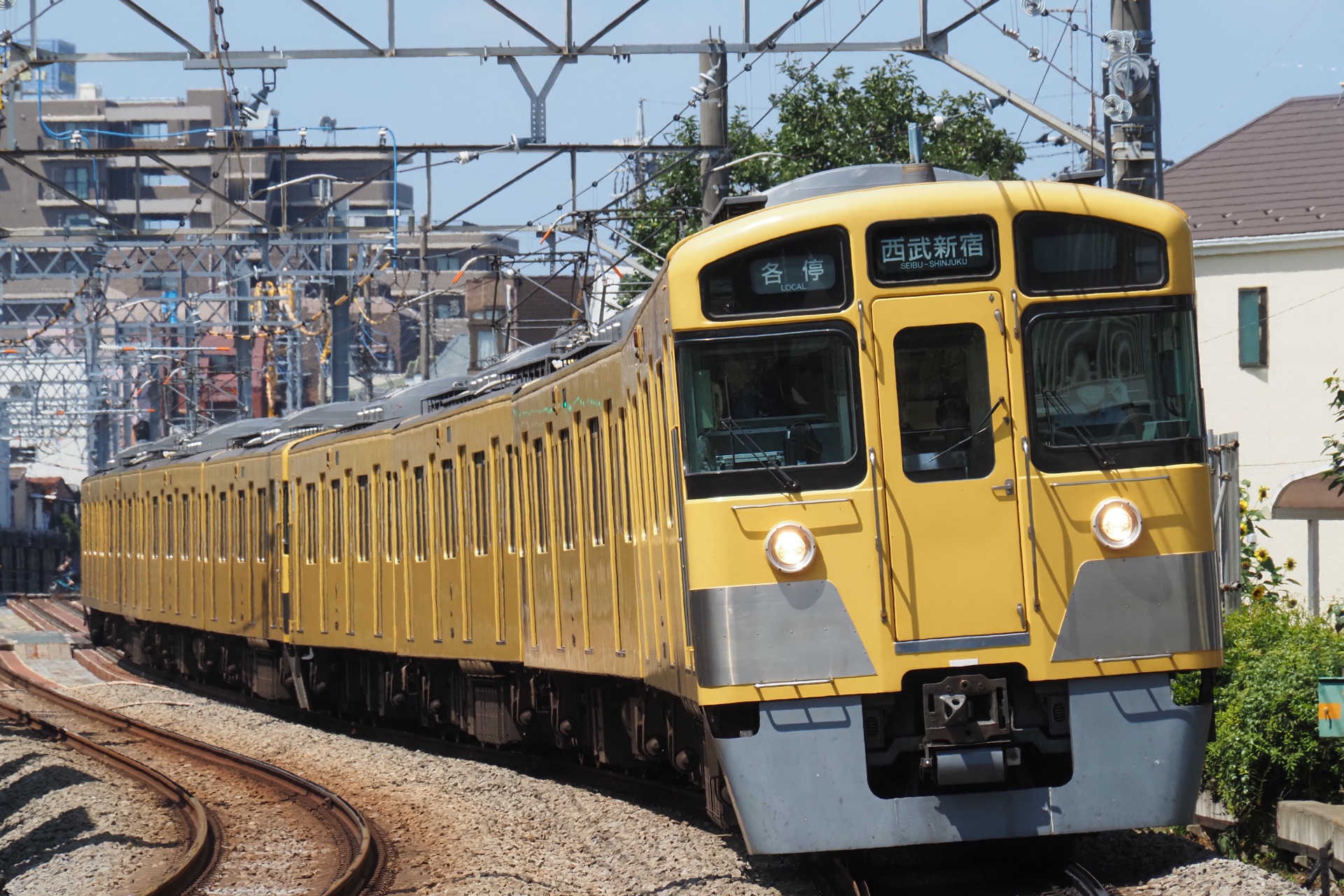 いわきち周遊券 夏の西武新宿線 黄色い電車が走る毎日