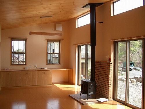 片流れ屋根の家Ⅱ : 岩上設計工房