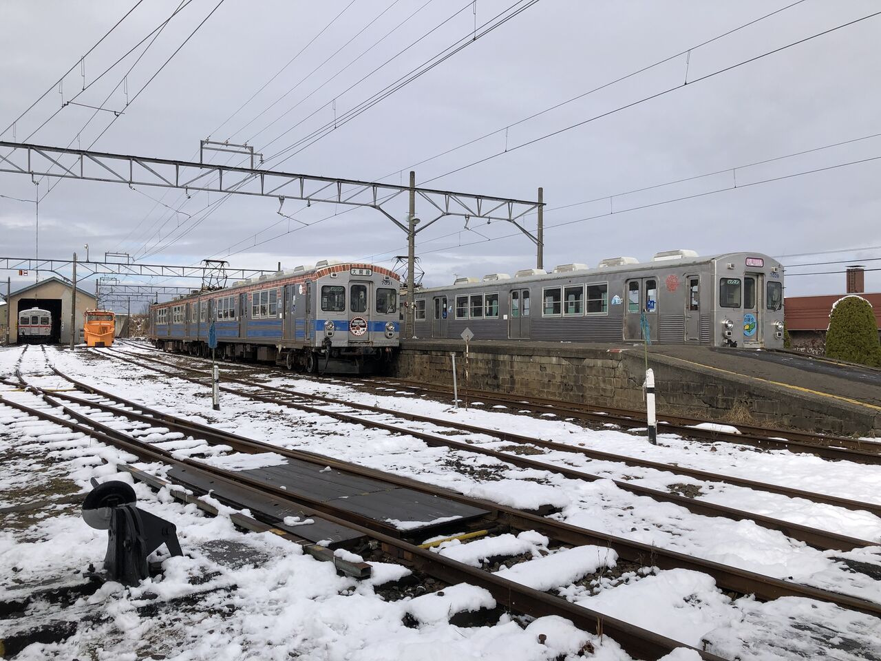 青森・弘前一人旅（19）弘南鉄道 津軽大沢駅（青森県弘前市