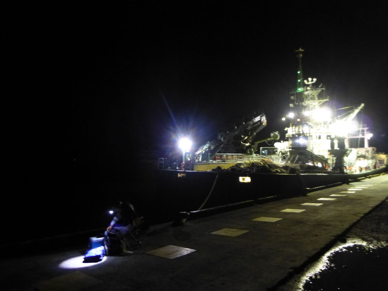 波崎漁港の釣り 茨城県神栖市 イワナの散歩