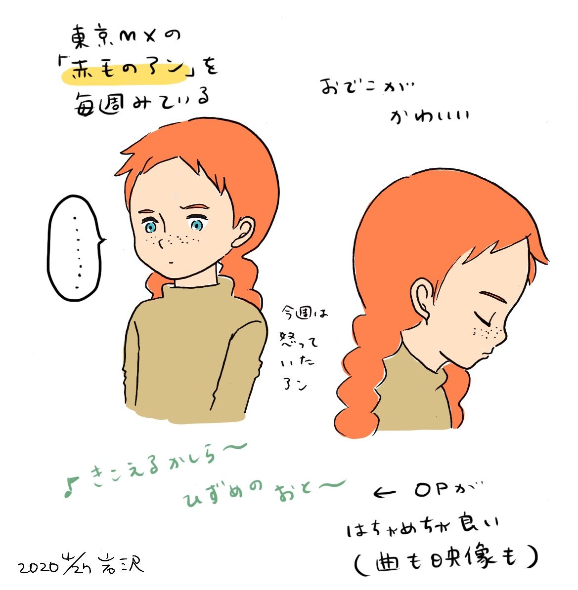 アニメ 赤毛のアン Iwasawa Web