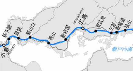 Sanyo_Shinkansen_map_plain
