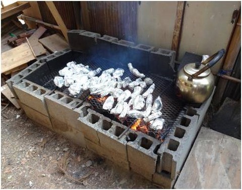 図２　焼き芋