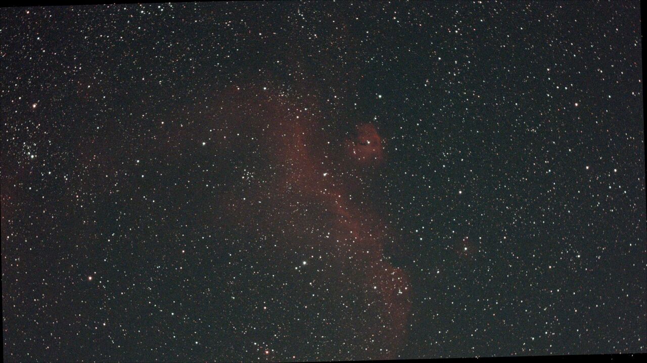 【星空】 ASI585MC Liveスタック : 岩国の星空と自然のギャラリー