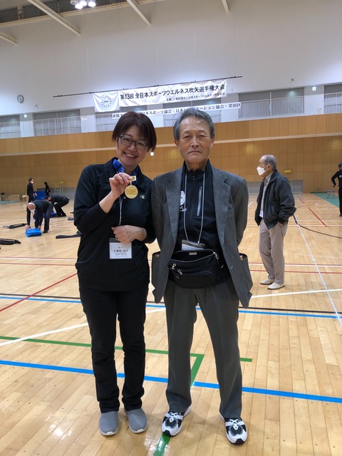 八重畑６ｍ優勝