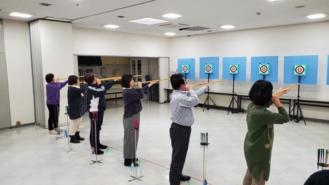 吹矢体験会:参加者