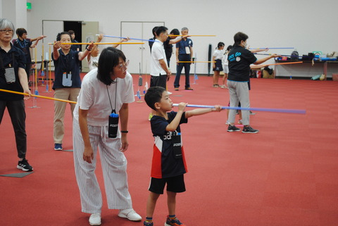 DSC_0075　★親子で吹矢