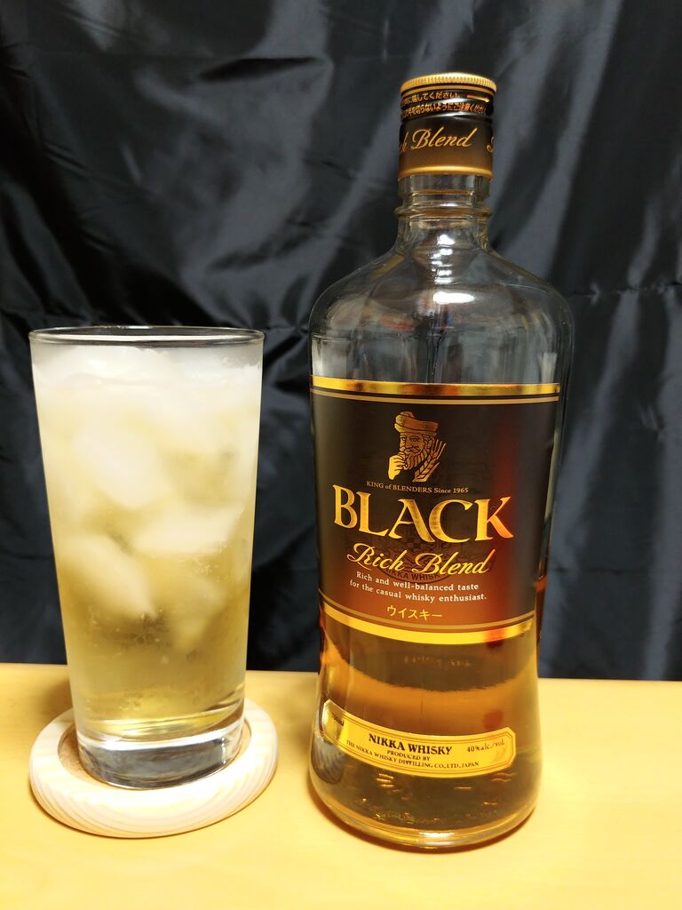 ブラックニッカリッチブレンドのハイボール Iwatobi のblog ブラックニッカリッチブレンドのハイボール Iwatobi のblog